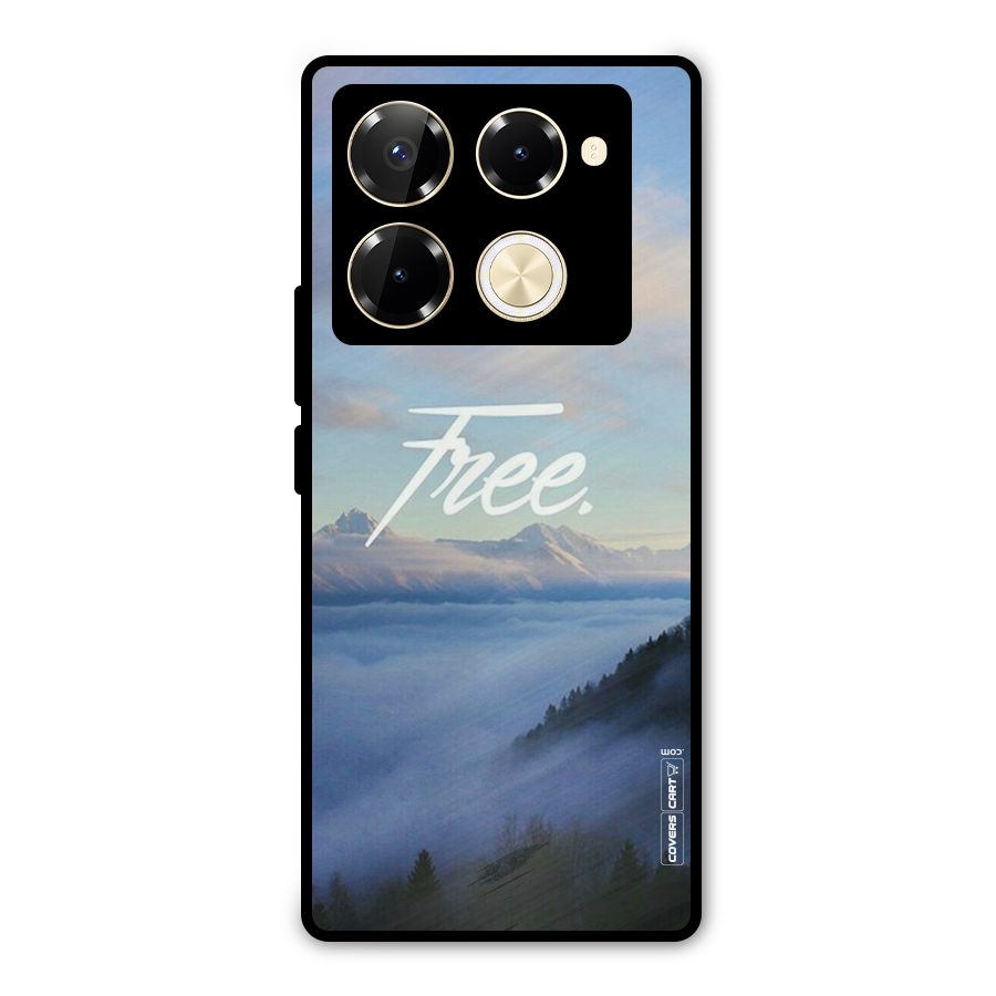 Cloudy Free Metal Back Case for Infinix Note 40 Pro Plus