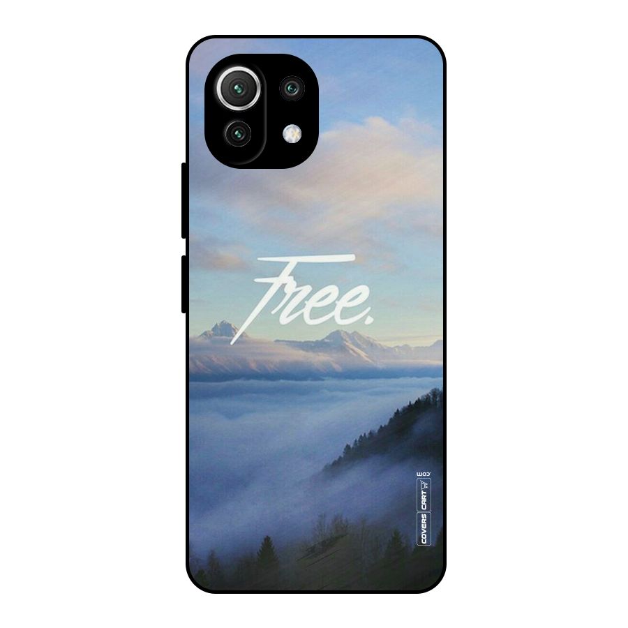 Cloudy Free Metal Back Case for Mi 11 Lite
