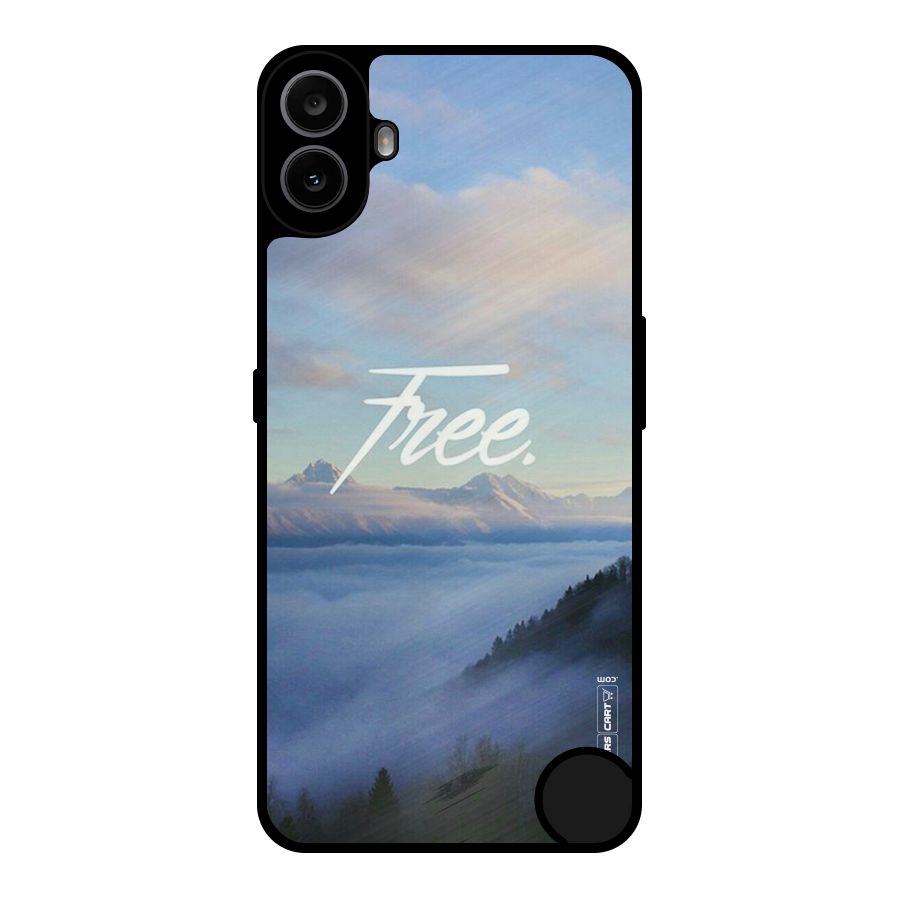 Cloudy Free Metal Back Case for Nothing CMF Phone 1