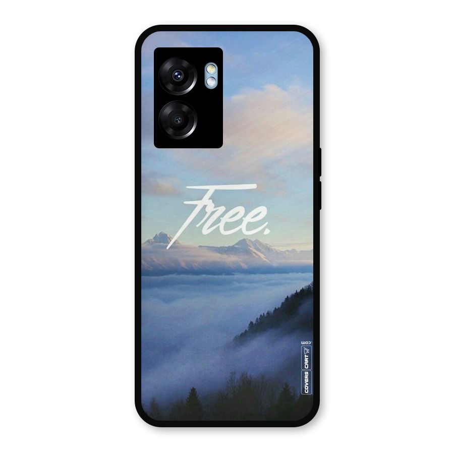 Cloudy Free Metal Back Case for Oppo K10 (5G)