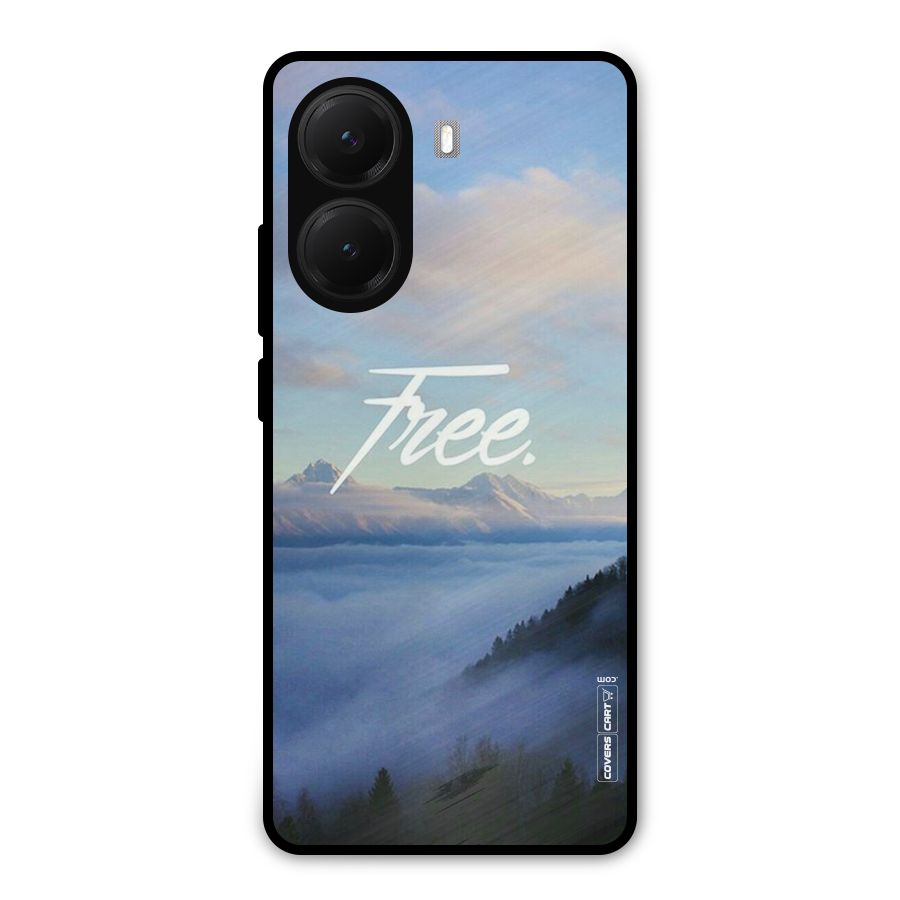 Cloudy Free Metal Back Case for Poco X7 Pro