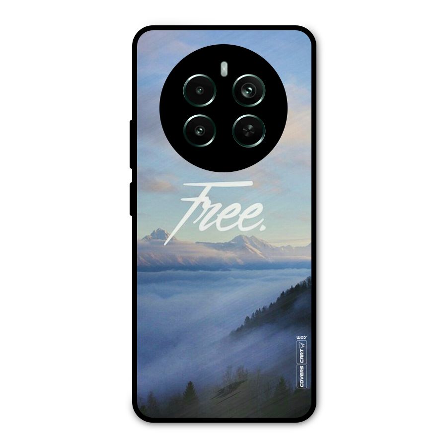 Cloudy Free Metal Back Case for Realme 12 Pro Plus