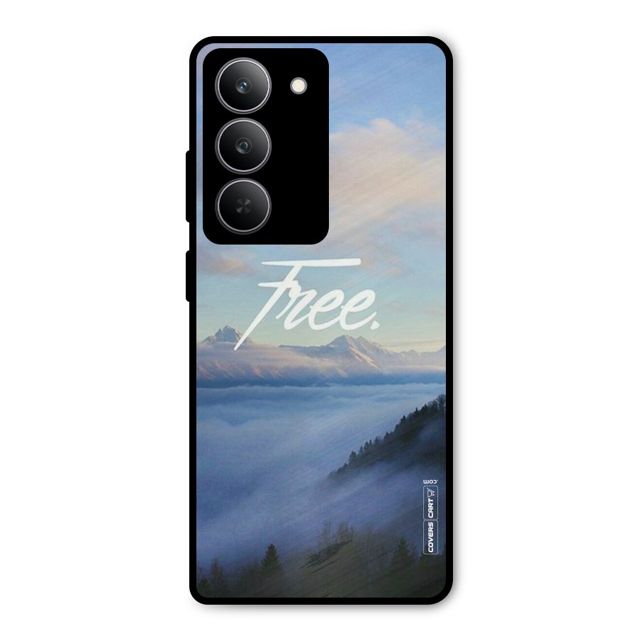 Cloudy Free Metal Back Case for Realme 14x
