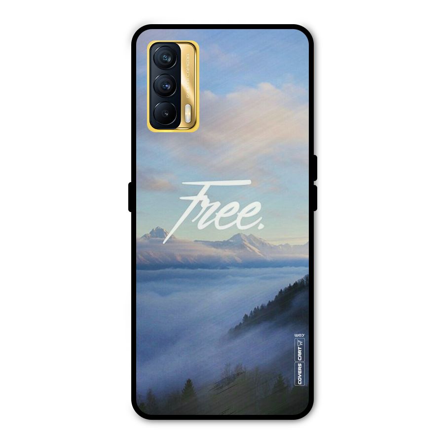 Cloudy Free Metal Back Case for Realme X7