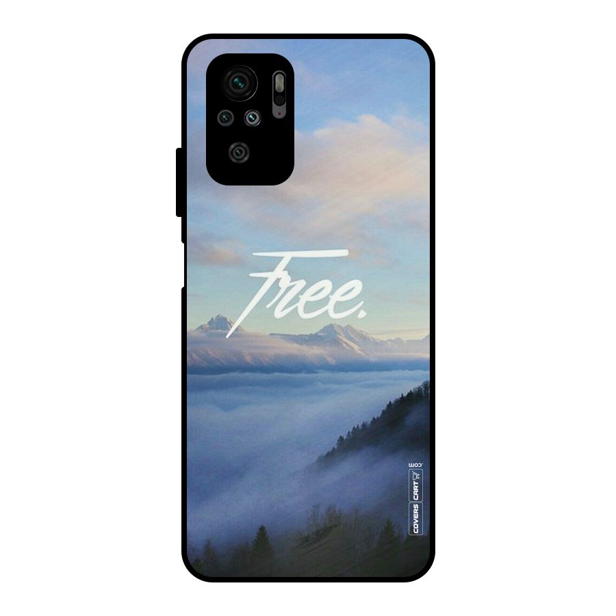 Cloudy Free Metal Back Case for Redmi Note 10S
