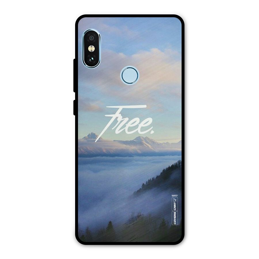 Cloudy Free Metal Back Case for Redmi Note 5 Pro
