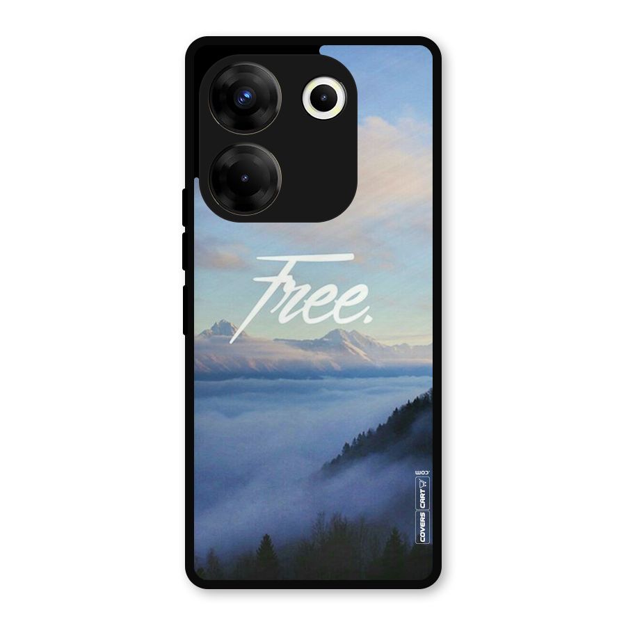 Cloudy Free Metal Back Case for Tecno Camon 20 Pro