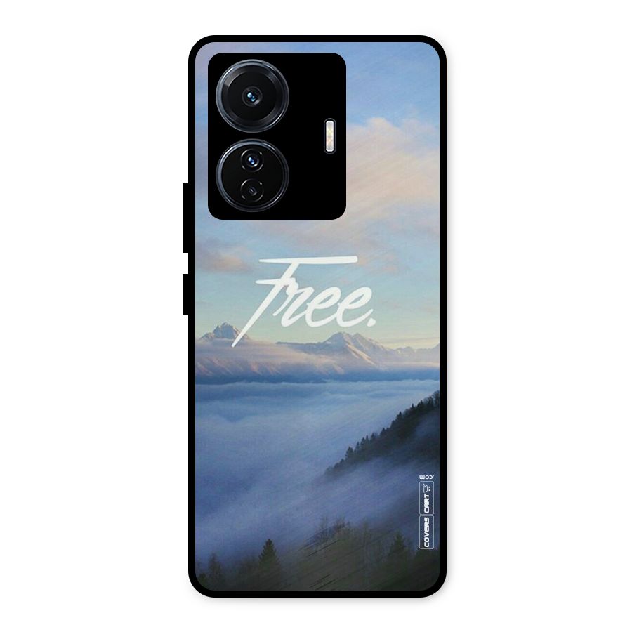 Cloudy Free Metal Back Case for Vivo T1 Pro