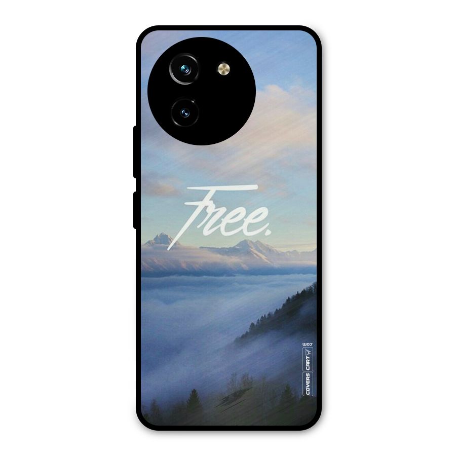 Cloudy Free Metal Back Case for Vivo T3x