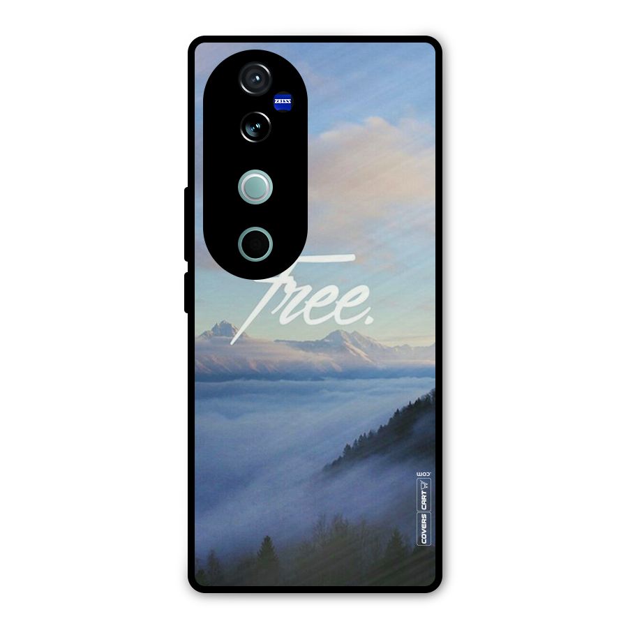 Cloudy Free Metal Back Case for Vivo V40
