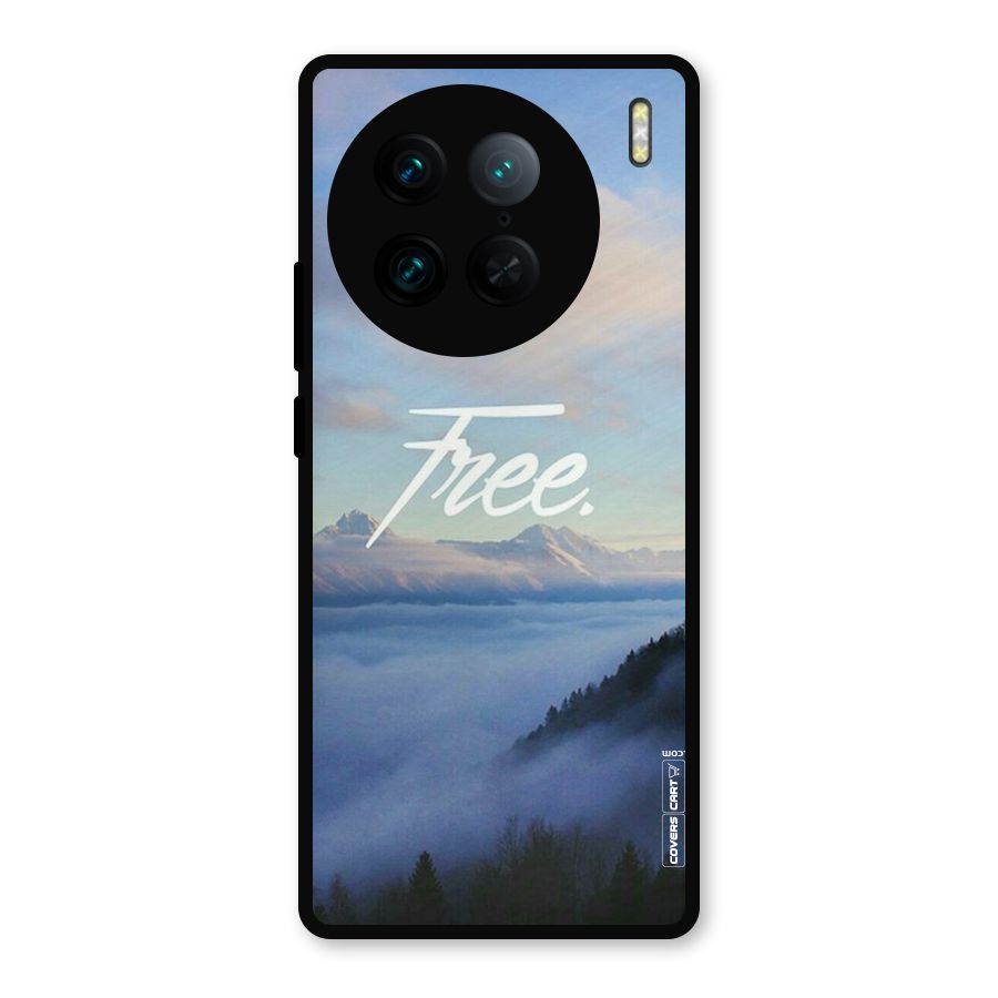 Cloudy Free Metal Back Case for Vivo X90 Pro