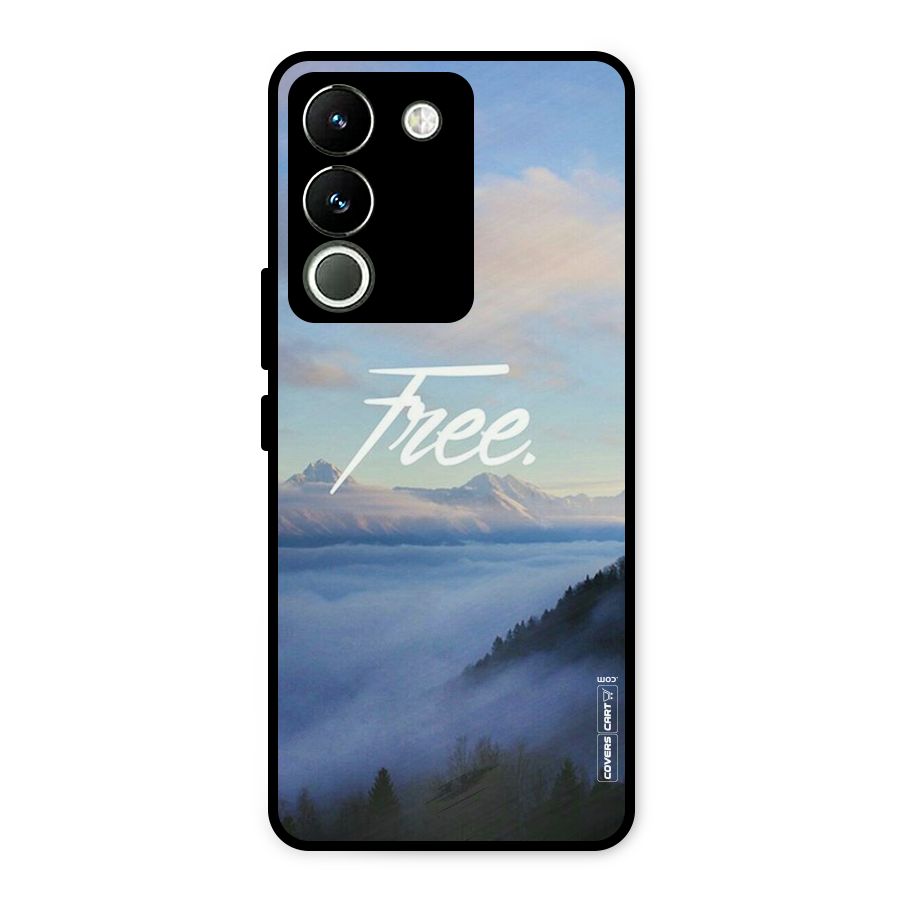 Cloudy Free Metal Back Case for Vivo Y200