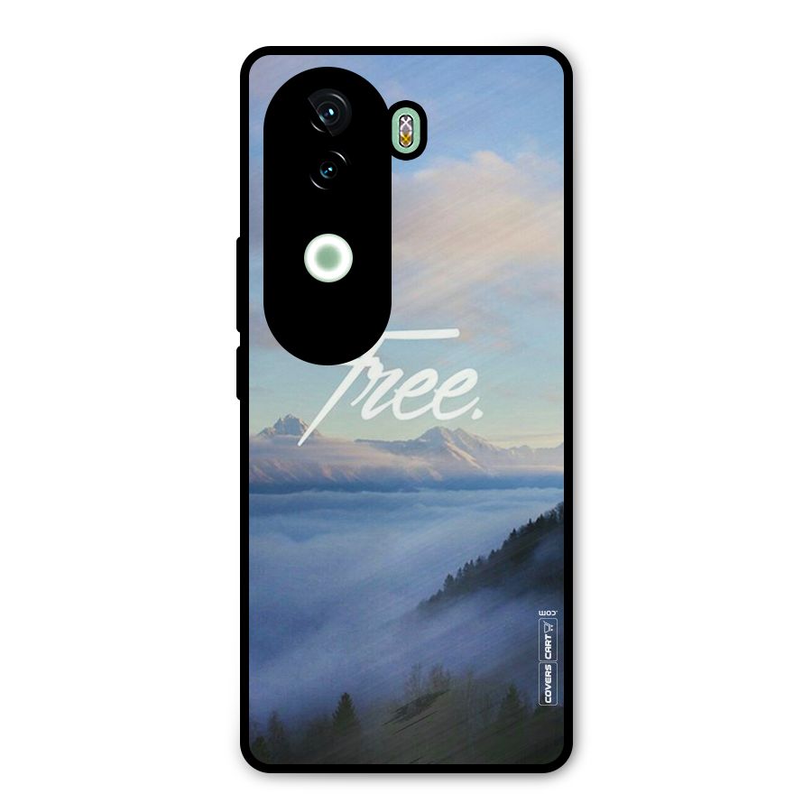 Cloudy Free Metal Back Case for iQOO Z9s