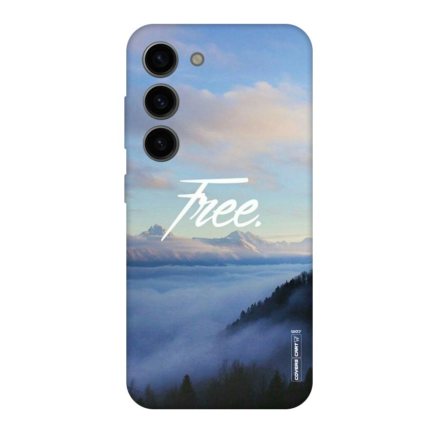 Cloudy Free Original Polycarbonate Back Case for Galaxy S23