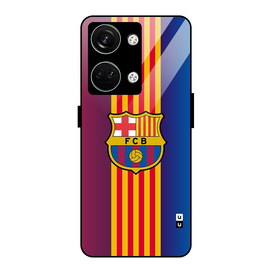 Club Barcelona Glass Back Case for Oneplus Nord 3