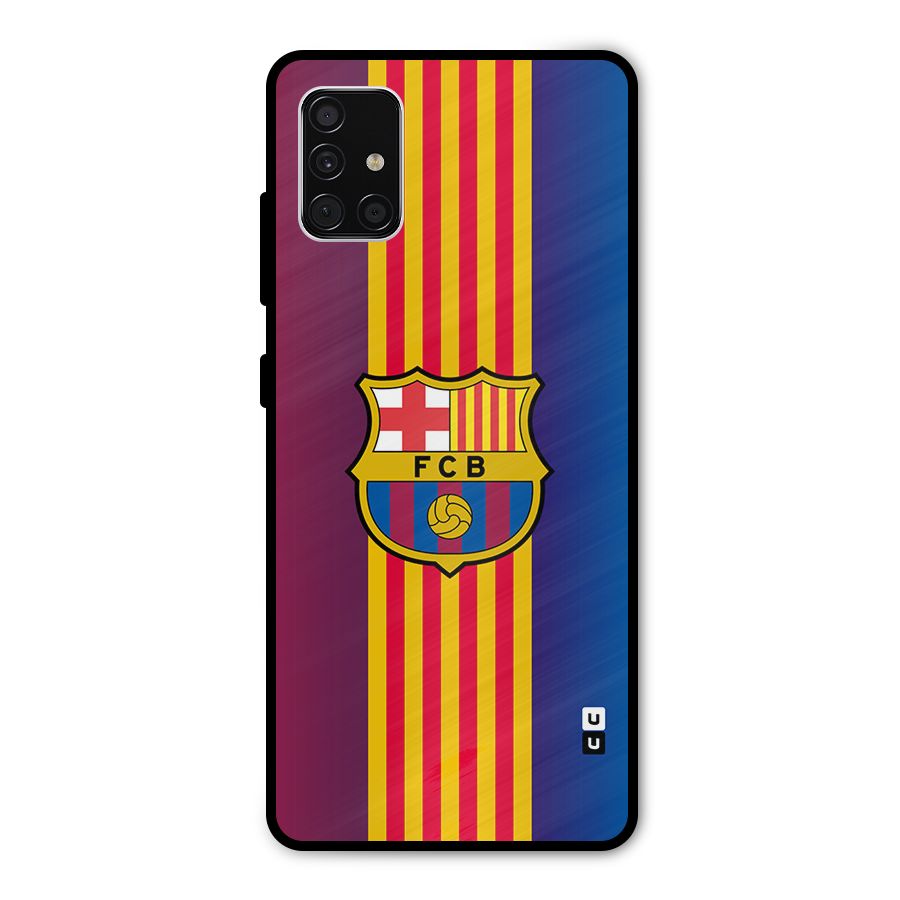 Club Barcelona Metal Back Case for Galaxy A51