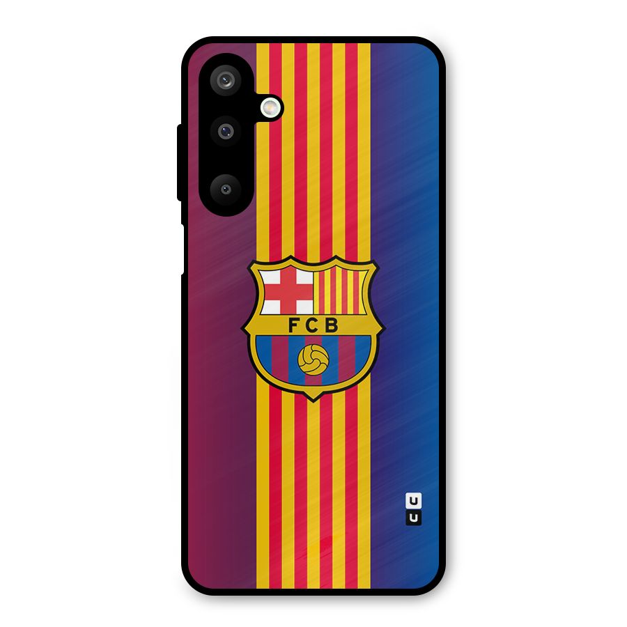 Club Barcelona Metal Back Case for Galaxy M16