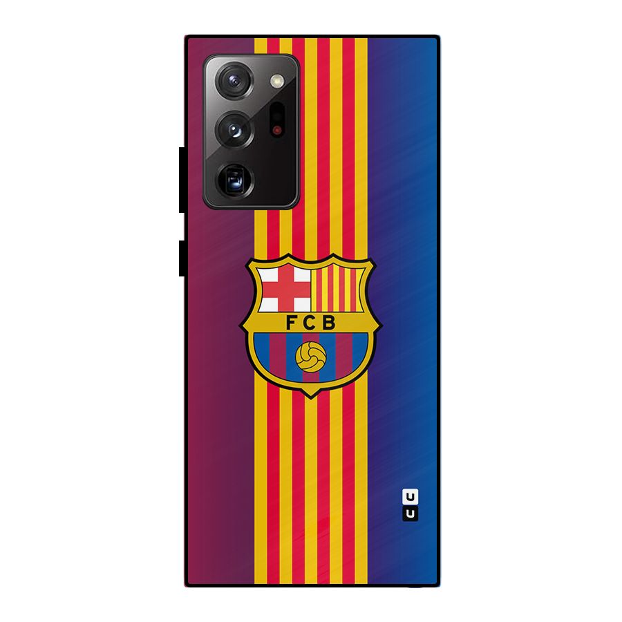 Club Barcelona Metal Back Case for Galaxy Note 20 Ultra