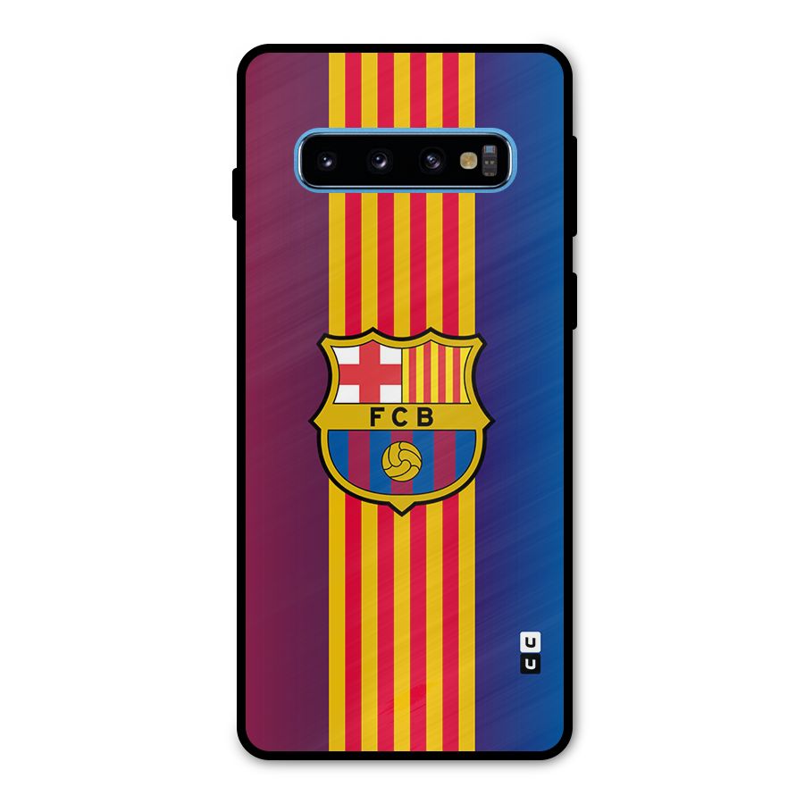 Club Barcelona Metal Back Case for Galaxy S10