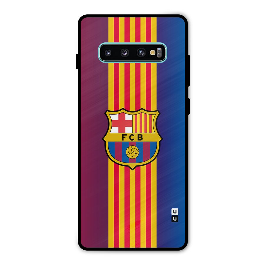 Club Barcelona Metal Back Case for Galaxy S10 Plus