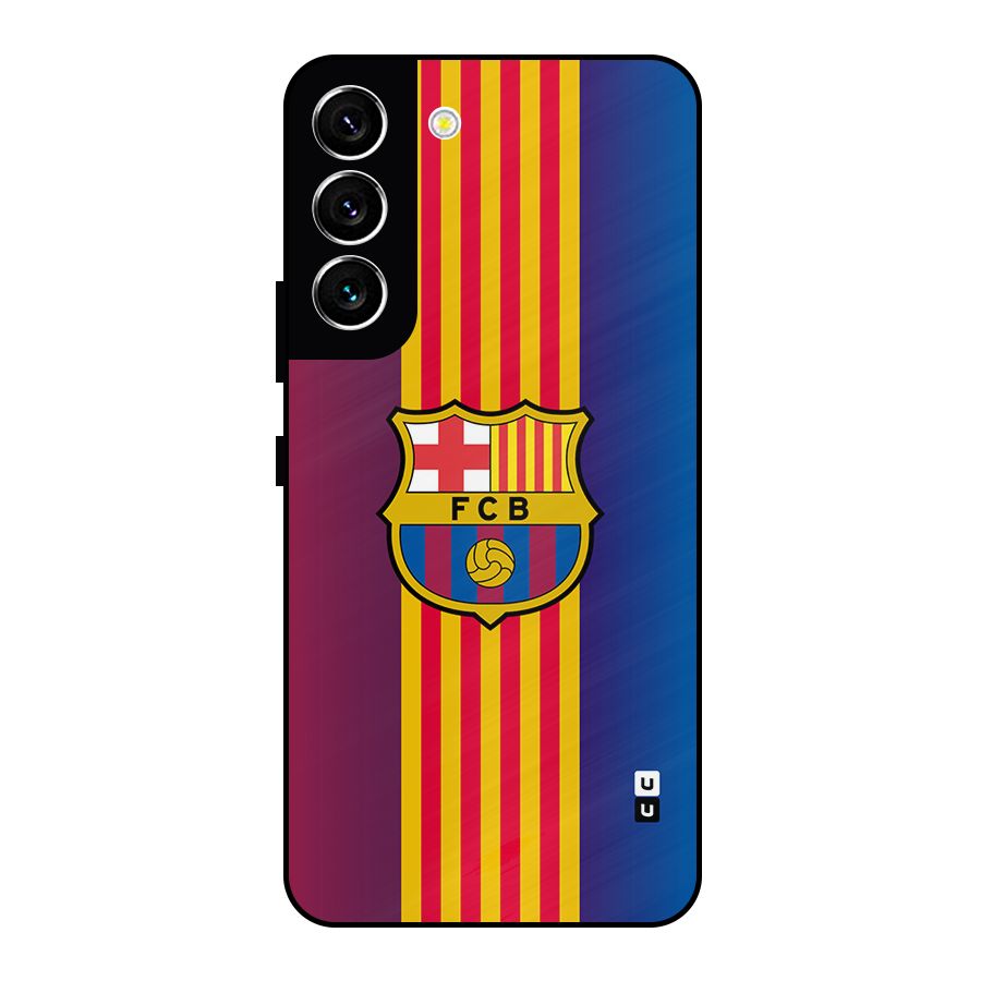 Club Barcelona Metal Back Case for Galaxy S22 5G