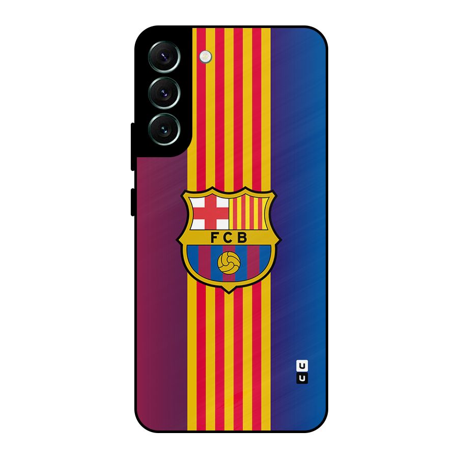 Club Barcelona Metal Back Case for Galaxy S22 Plus 5G