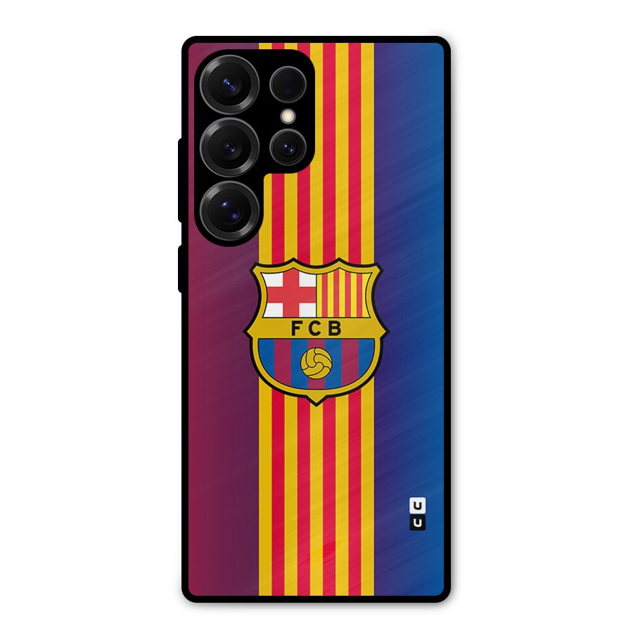 Club Barcelona Metal Back Case for Galaxy S25 Ultra
