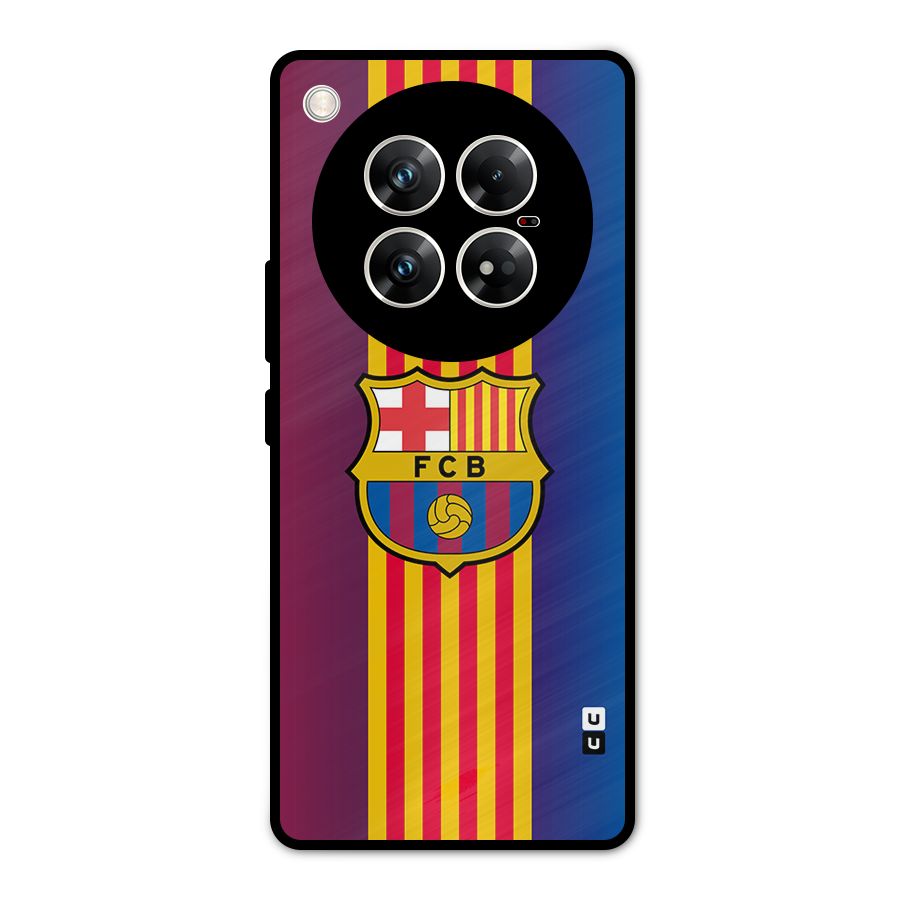 Club Barcelona Metal Back Case for Infinix Zero 40 5G