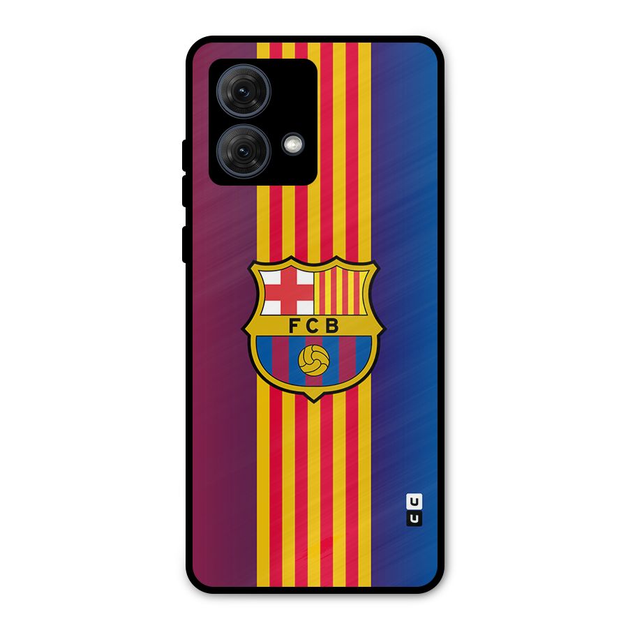 Club Barcelona Metal Back Case for Moto G84