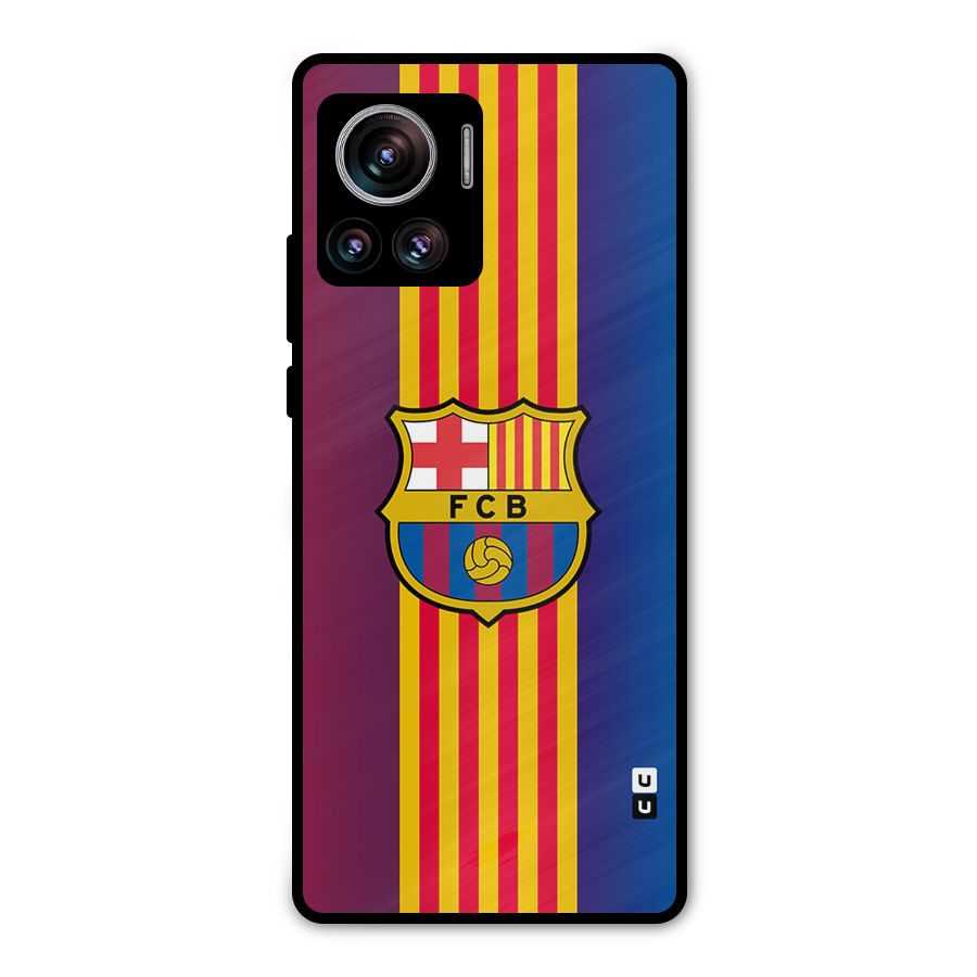 Club Barcelona Metal Back Case for Motorola Edge 30 Ultra