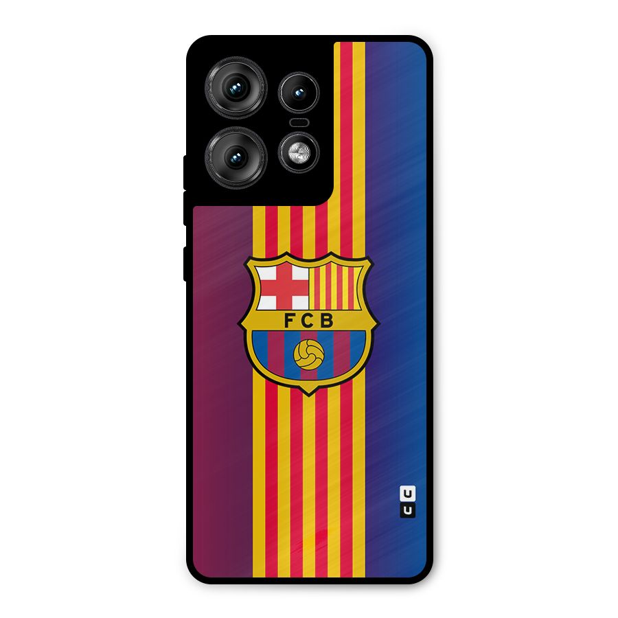 Club Barcelona Metal Back Case for Motorola Edge 50 Pro