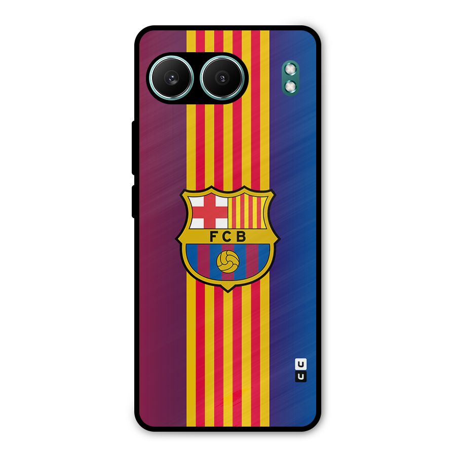 Club Barcelona Metal Back Case for OnePlus Nord 4