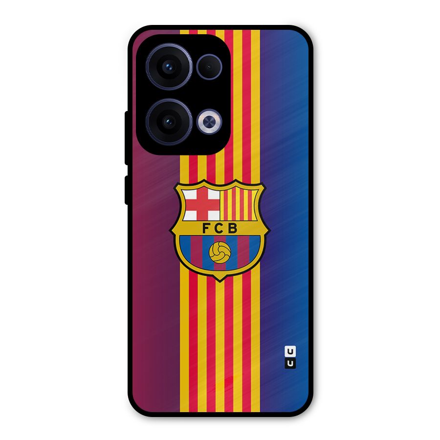 Club Barcelona Metal Back Case for Oppo Reno13