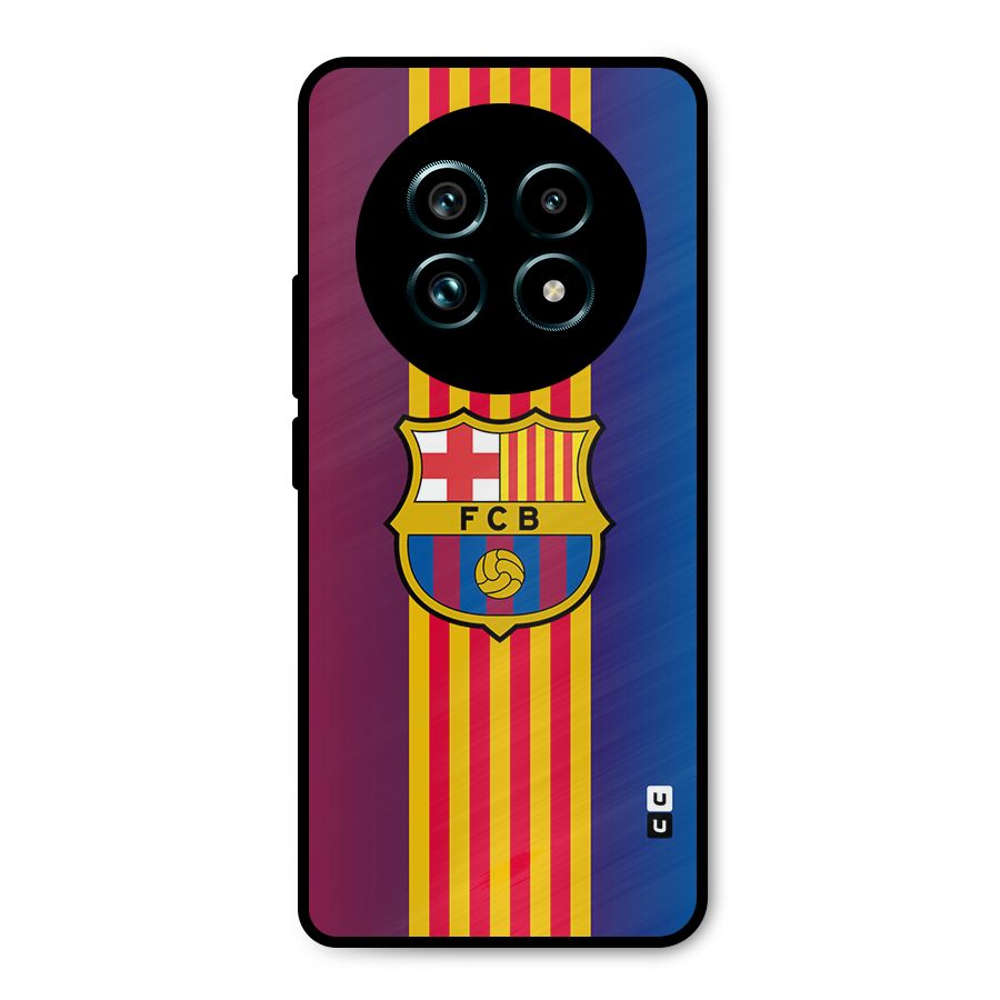 Club Barcelona Metal Back Case for Realme 13 Pro Plus
