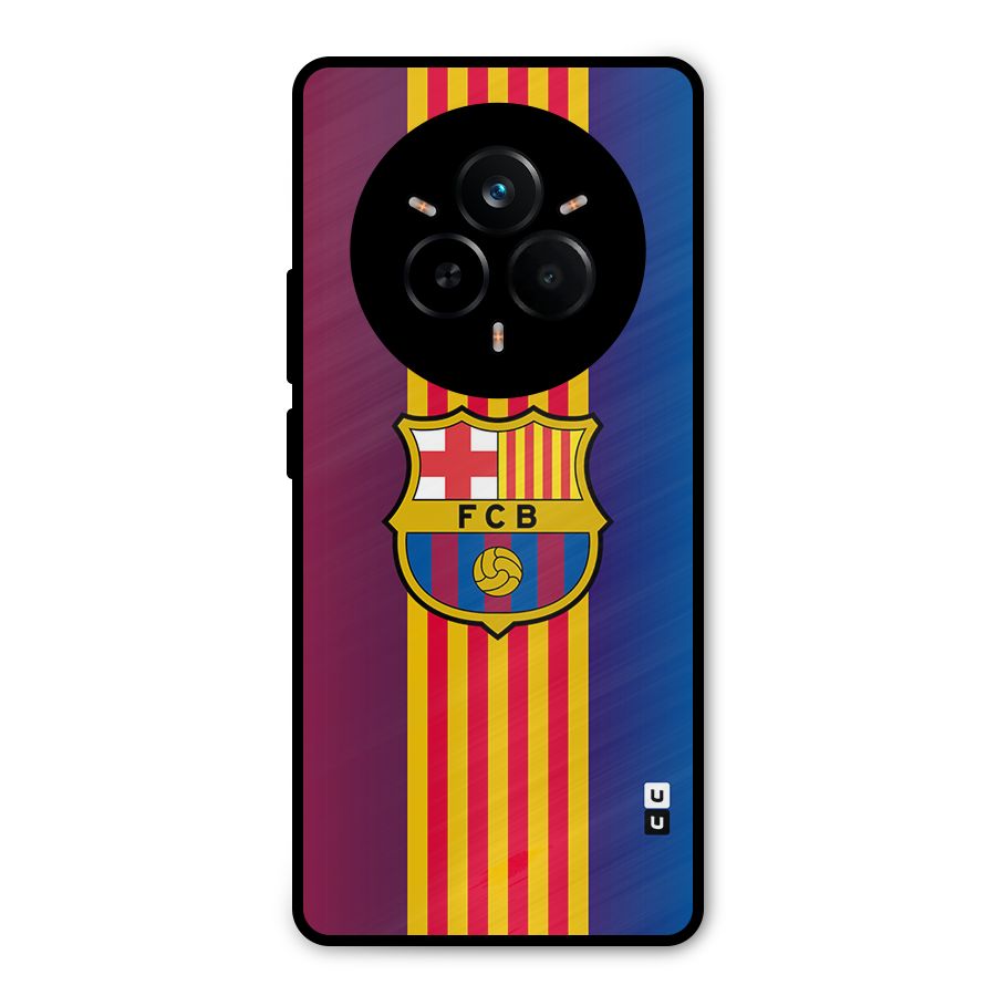Club Barcelona Metal Back Case for Realme 14 Pro Plus