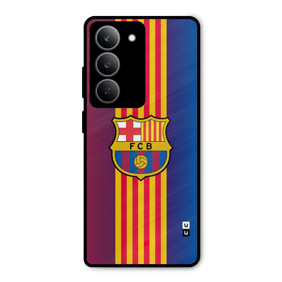 Club Barcelona Metal Back Case for Realme 14x