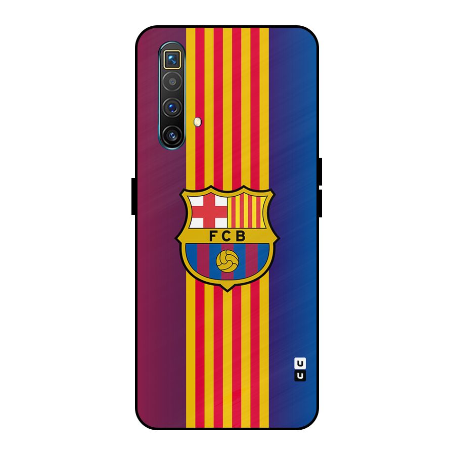 Club Barcelona Metal Back Case for Realme X3