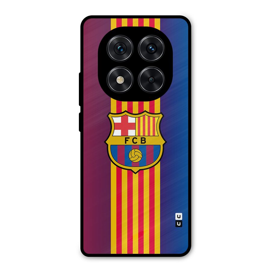 Club Barcelona Metal Back Case for Redmi Note 14 Pro 5G