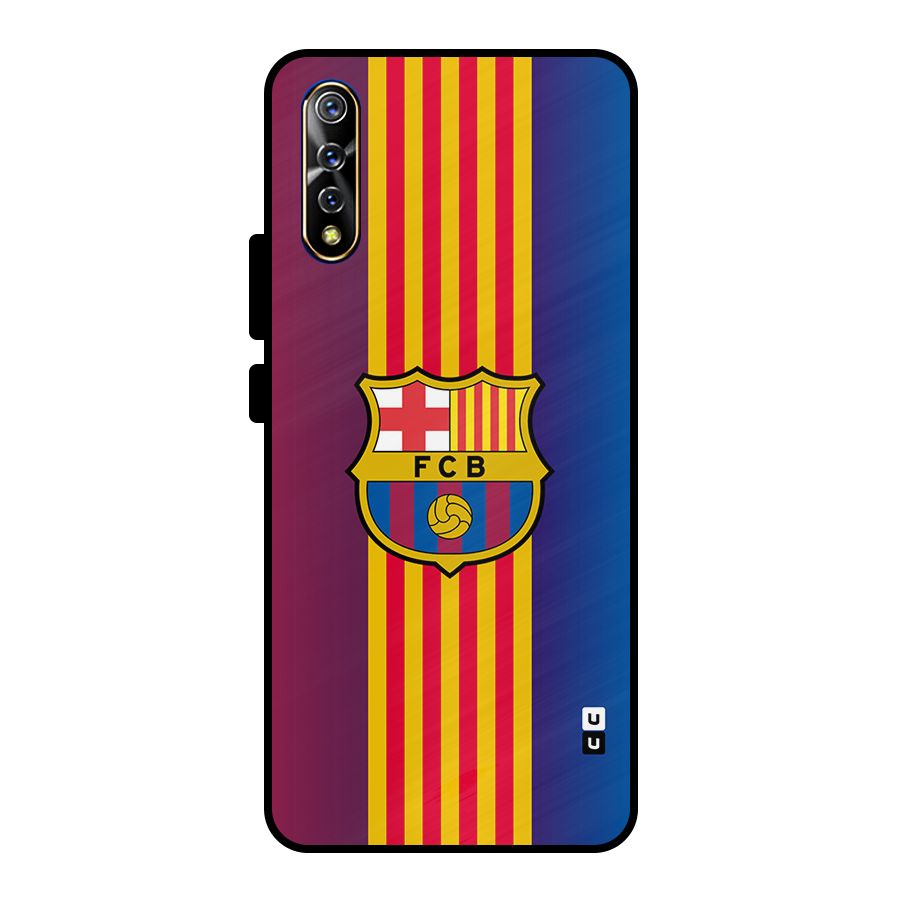 Club Barcelona Metal Back Case for Vivo S1