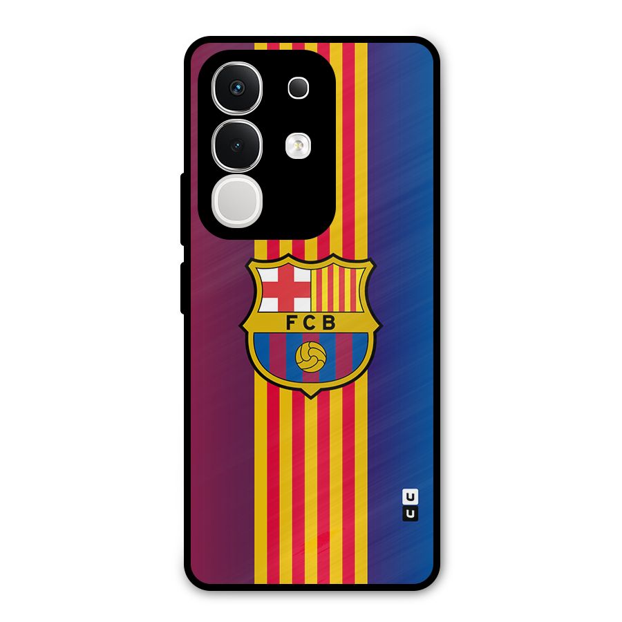 Club Barcelona Metal Back Case for Vivo T4x