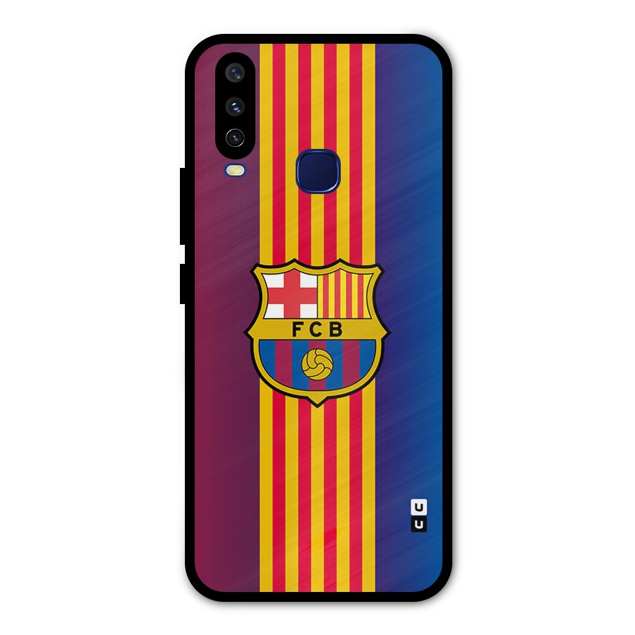 Club Barcelona Metal Back Case for Vivo V17