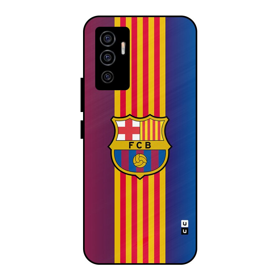 Club Barcelona Metal Back Case for Vivo V23e