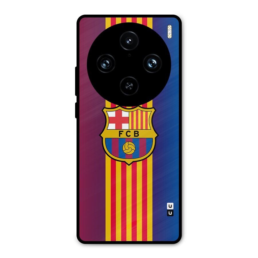 Club Barcelona Metal Back Case for Vivo X100 Pro