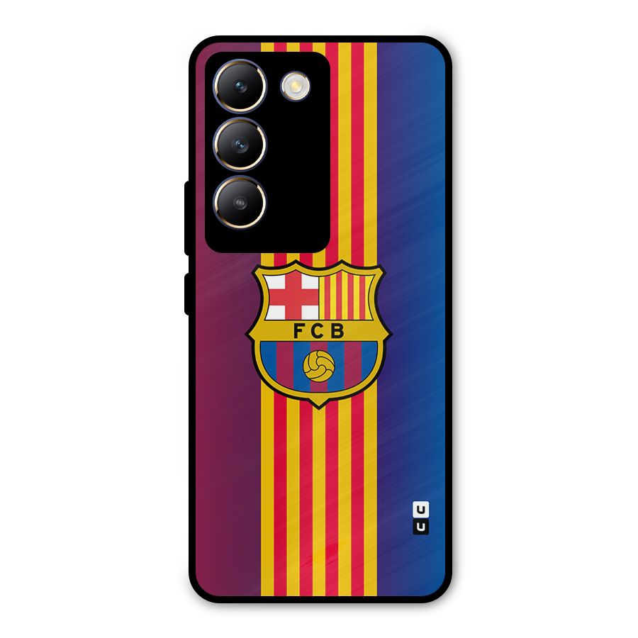 Club Barcelona Metal Back Case for Vivo Y200e