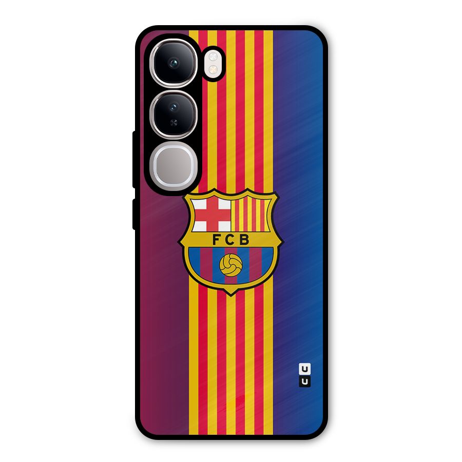 Club Barcelona Metal Back Case for Vivo Y300