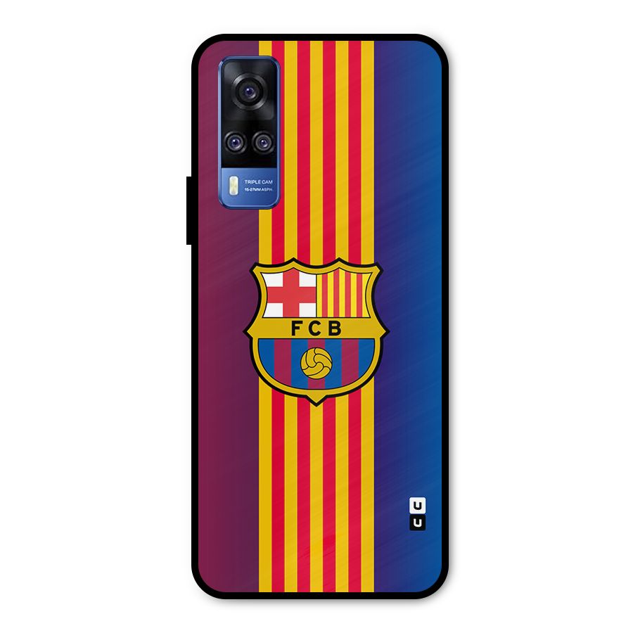 Club Barcelona Metal Back Case for Vivo Y51A