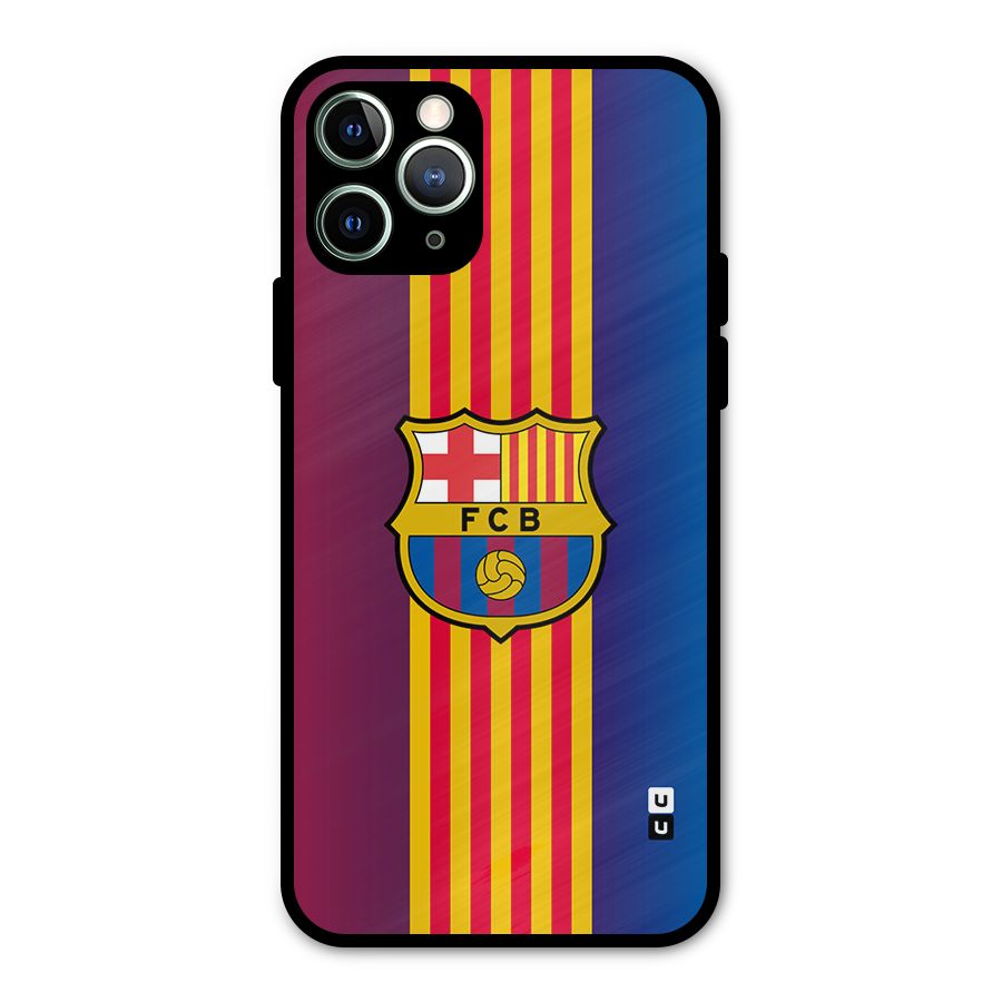 Club Barcelona Metal Back Case for iPhone 11 Pro Max