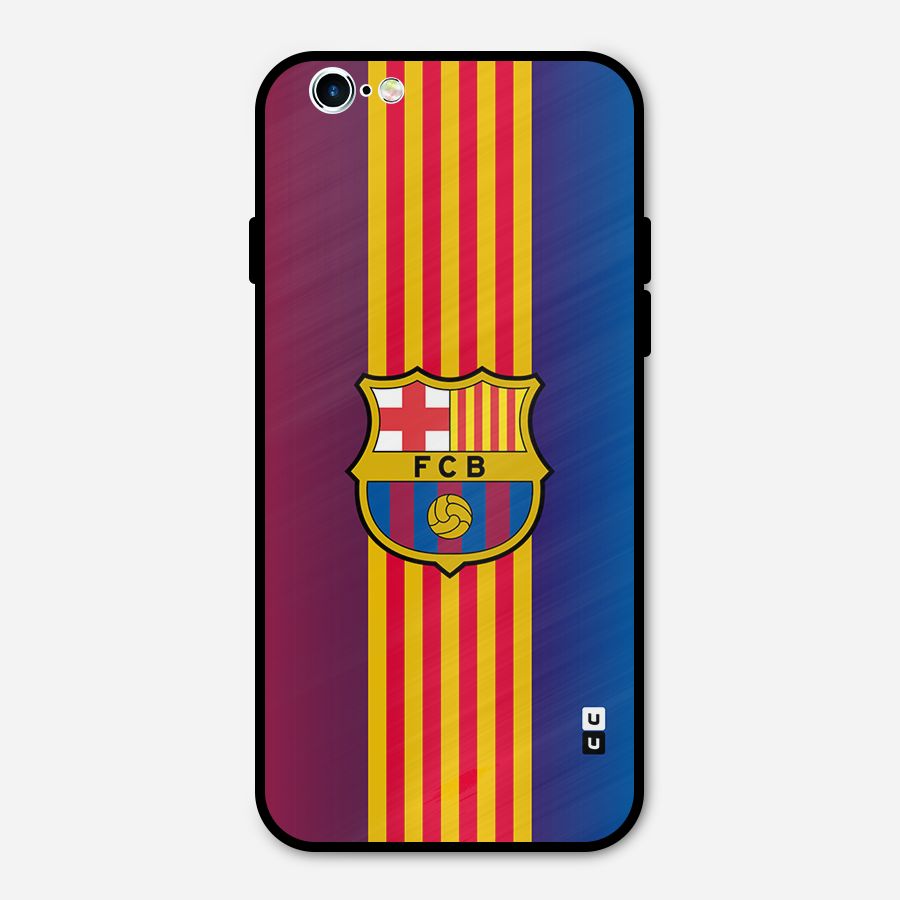 Club Barcelona Metal Back Case for iPhone 6 6s