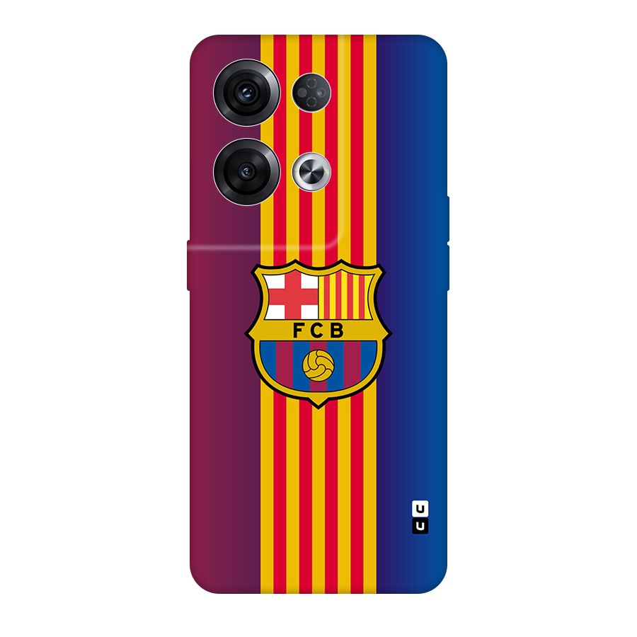 Club Barcelona Original Polycarbonate Back Case for Oppo Reno8 Pro 5G