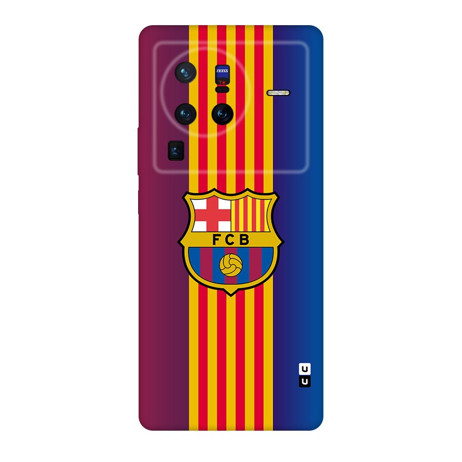 Club Barcelona Original Polycarbonate Back Case for Vivo X80